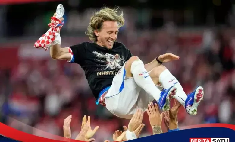 Modric Tembus Laga Ke-200, Kroasia Jaga Nafas Menuju Babak Gugur
