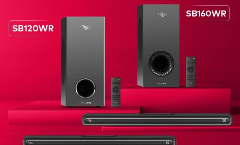 itel Rilis Soundbar 160W dan 120W, Bass iThumpX dan Audio 360 Derajat Jadi Daya Pikat