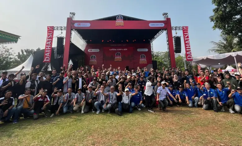 Daihatsu Kumpul Sahabat Depok 2026 Rangkul Komunitas Motor, Silaturahmi Lintas Roda