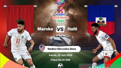 Maroko Vs Haiti, Singa Atlas Dibidik Banyak Gol Demi Puncak Grup C
