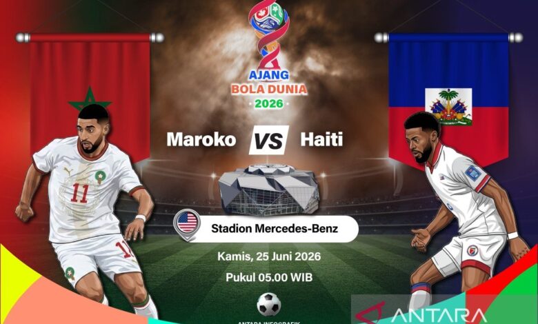 Maroko Vs Haiti, Singa Atlas Dibidik Banyak Gol Demi Puncak Grup C