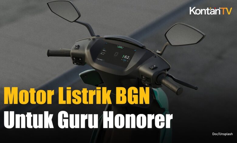 Motor Listrik MBG Dialihkan ke Guru Honorer, Solusi Aset Negara Agar Tak Mubazir