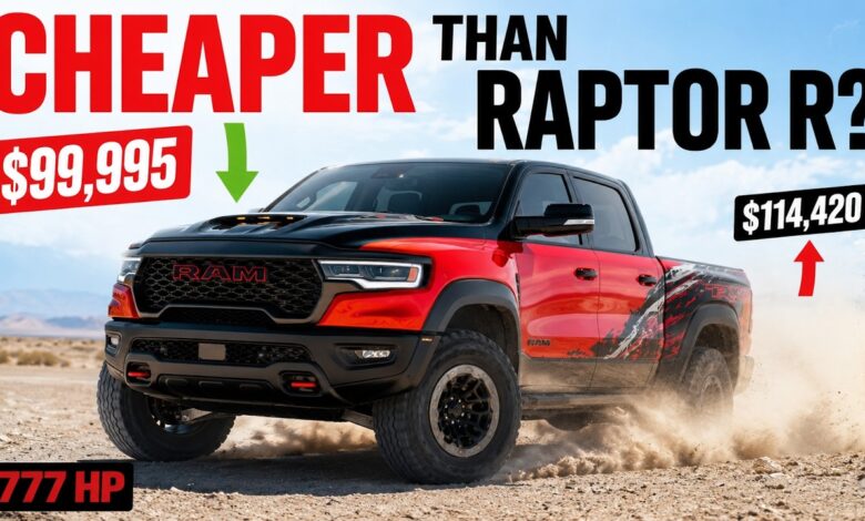 Ram TRX Kembali Lebih Buas Dari Raptor R, 777 HP Dengan Harga Lebih Rendah
