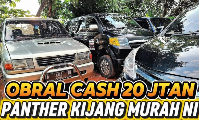 Mobil Bekas Rp40 Jutaan Ini Masih Layak Diandalkan pada 2026, Kijang Super hingga Panther Unggul Beda Gaya