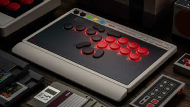 8BitDo Arcade Controller Pro Makin Canggih, Ada Layar Sendiri dan Switch Mekanis Baru