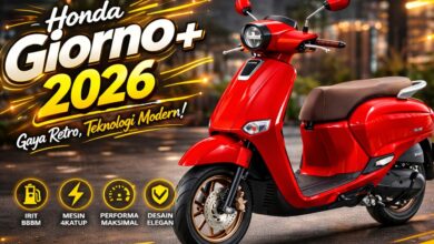 Honda Giorno+ 2026, Retro Premium yang Ternyata Bisa Seirit 52 Km/L