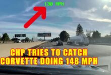 85 Tahun, Tertangkap Melaju 110 MPH, Saat Dituduh Balapan Liar Dengan Corvette