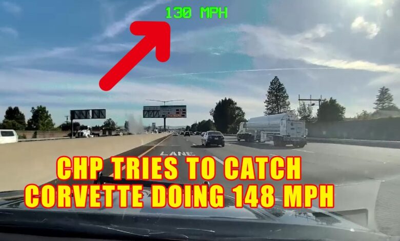 85 Tahun, Tertangkap Melaju 110 MPH, Saat Dituduh Balapan Liar Dengan Corvette