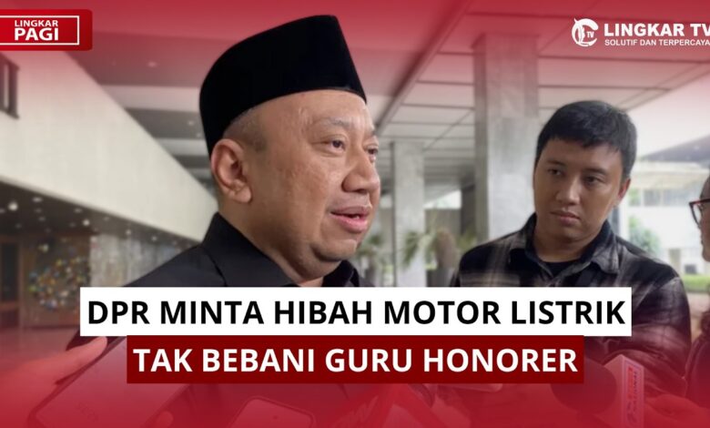 Motor Listrik Korupsi BGN Diubah Jadi Hibah, DPR Setuju Untuk Guru Honorer