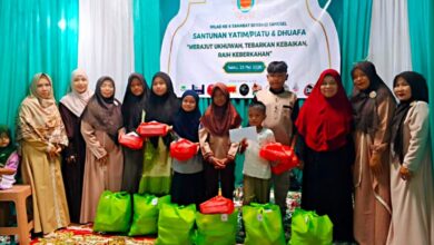 Pegadaian Pondok Aren Turun Tangan, Santunan untuk Yatim Dan Dhuafa Diwarnai Misi Kesenjangan Sosial
