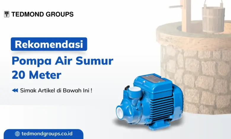 Tagihan Listrik Tak Harus Ikut Naik, 7 Pompa Air Sumur 20 Meter Ini Tetap Murah