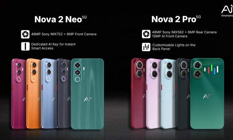 Ai+ Nova 2 Neo 5G Dan Pro 5G, Baterai 6.000mAh Dan Android 16 Dengan Harga Mengejutkan