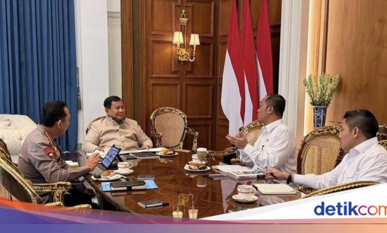 Kapolri Menghadap Prabowo, Lapor Peta Terkini Keamanan Nasional di Seluruh Wilayah