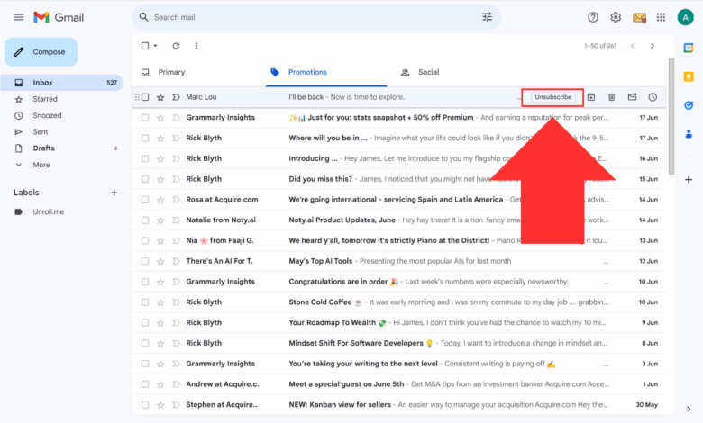 Email Promo Tak Kunjung Habis? Hentikan Sekaligus, Gmail Lebih Lega Dalam Hitungan Menit