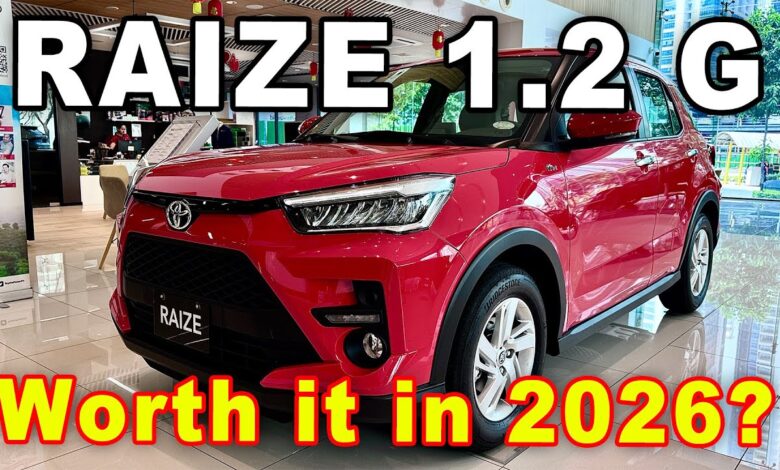 Toyota Raize 1.2 G CVT 2026 Kini Dijual Segini, SUV Ringkas yang Tetap Masuk Akal Buat Anak Muda