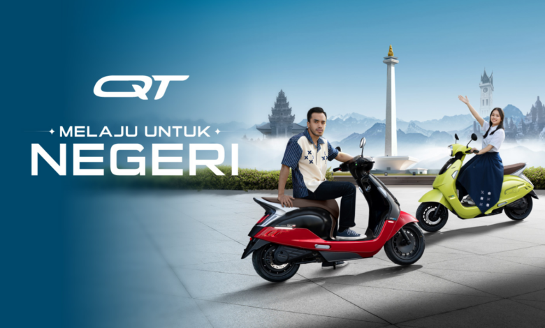 Indomobil eMotor QT Lawan Tren Sewa Baterai, Motor Listrik Rp15 Jutaan Ini Langsung Milik Pembeli