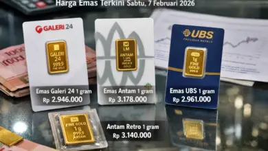 Harga Antam Tetap, Buyback Anjlok Rp52 Ribu Saat Galeri 24 Dan UBS Ikut Melemah
