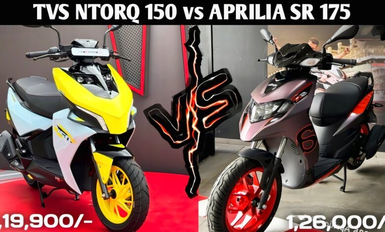 Aprilia SR 175 Vs TVS Ntorq 150, Saat Skutik Sport Beda Arah dan Sulit Dipilih