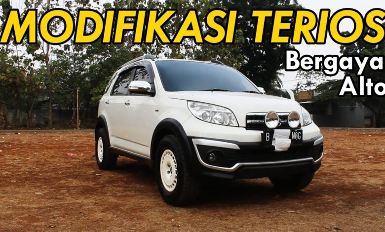 Terios 2014 Ini Tampil Kekar Ala ALTO Style, Cuma Habiskan Rp40 Jutaan