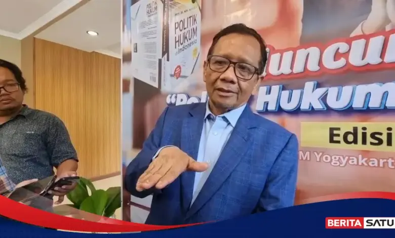 Mahasiswa Tolak UU Polri, Mahfud MD Sebut Wajar Karena Perubahan Belum Terlihat