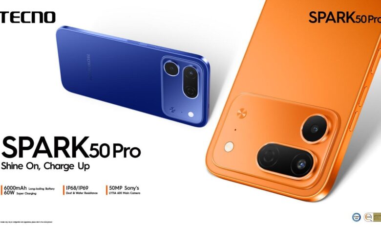 TECNO Spark 50 Pro Meluncur, Kamera Sony LYTIA 600 Bikin Kelas Menengah Terasa Naik Kelas