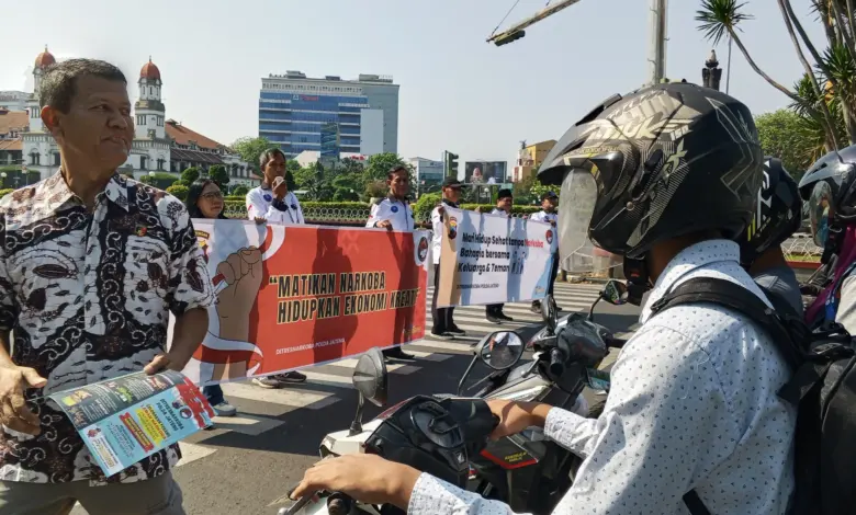 HANI 2026 di Jalanan Semarang, Polda Jateng dan LAN Turun Langsung Lawan Narkoba