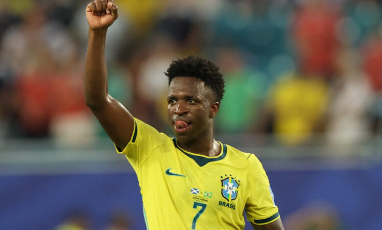 Vinicius Menggila di Atlanta, Brasil Pastikan Takhta Juara Grup C