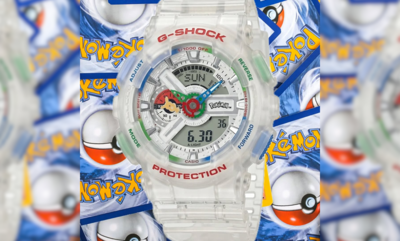 G-Shock x Pokémon Ini Penuh Kejutan Nostalgia, Dari Dial Poké Ball Sampai 30 Monster Ikonik