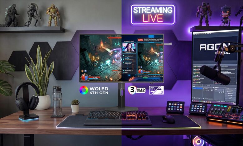 AOC Luncurkan Monitor 26,5 Inci Tandem WOLED, Siap Kejar Kecepatan 720Hz