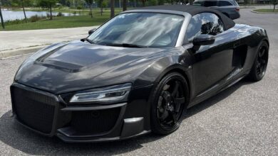 Audi R8 Spyder 2014 Ini Nyaris Baru, Manual Gated Dan Hanya 2.460 Mil
