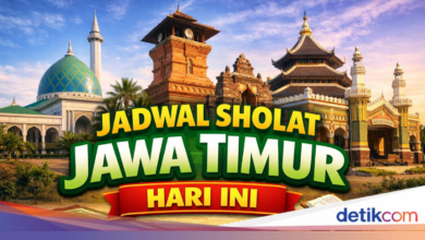 Jadwal Sholat Jawa Timur 27 Juni 2026, Seluruh Kabupaten Kota dari Subuh hingga Isya