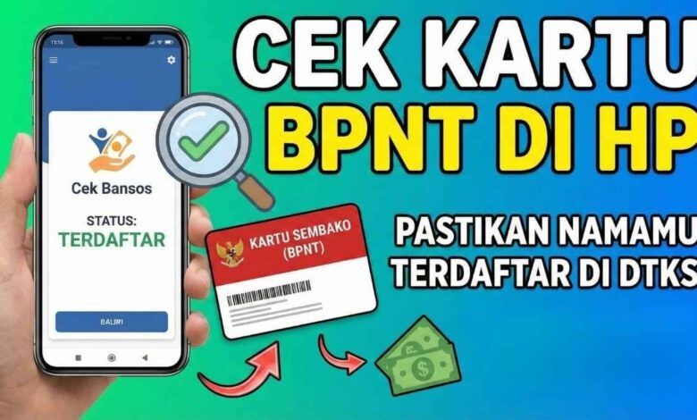 Cara Cek Penerima BPNT Tahap 2 Juni 2026 Online, Status Bantuan Sudah Cair atau Belum?