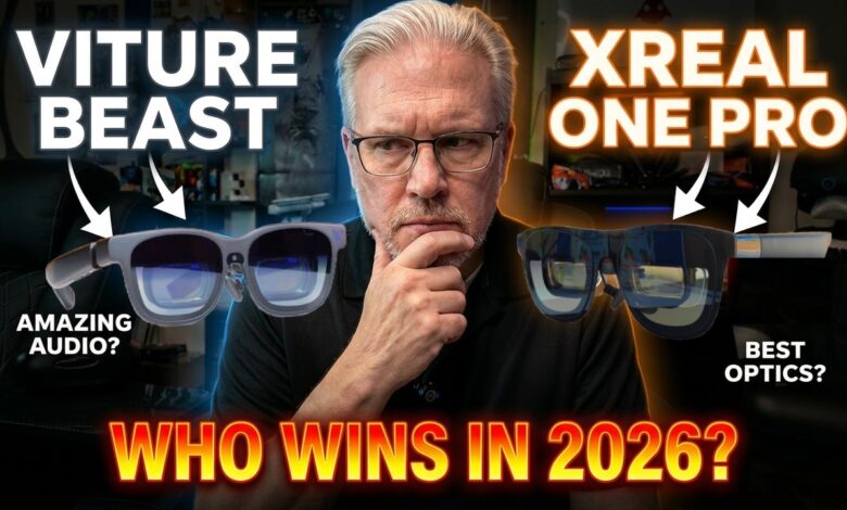 Xreal 1 Pro atau Viture Beast, Kacamata XR 2026 yang Benar-Benar Enak Diajak Kerja Mobile