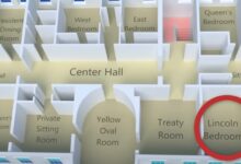 Kai Trump Buka Lorong Rahasia Gedung Putih, Renovasi Emas Keluarga Trump Terlihat Jelas