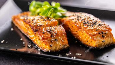 Salmon Panggang Wijen Yang Siap Dalam 25 Menit, Makan Malam Lezat Tanpa Ribet
