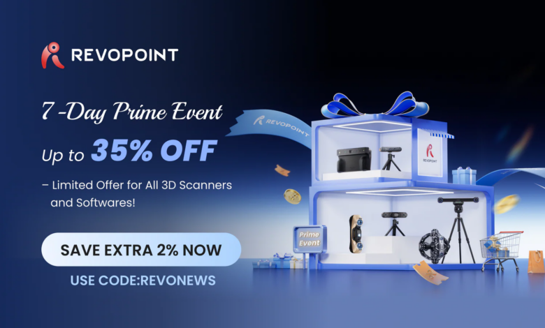 Diskon Hingga 20%, Revopoint Buka Sale Prime Day Untuk Scanner 3D Pilihan
