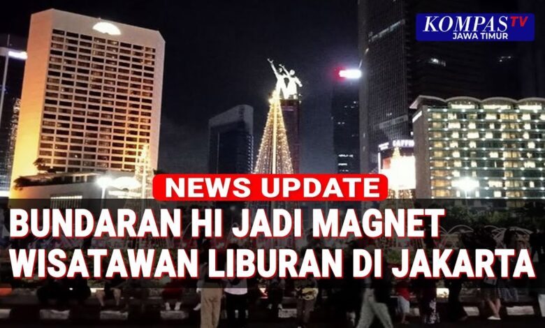 Bundaran HI Digeruduk Wisatawan, HUT Jakarta Putar Ekonomi Lebih Dari Rp2 Triliun