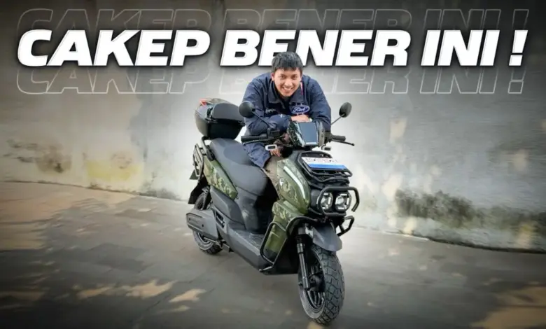 Tyranno X Lebih Murah Dan Lebih Buas, Honda EM1 E: Tertekan Di Duel Motor Listrik