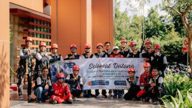 Di Balik Pekerjaan di Ketinggian, JMT Bekali Karyawan Sertifikasi TKPK Level 1