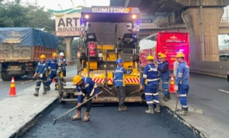 Tol Jakarta-Cikampek Diperbaiki Di Beberapa Titik, Pengguna Jalan Perlu Siaga Hingga Awal Juli