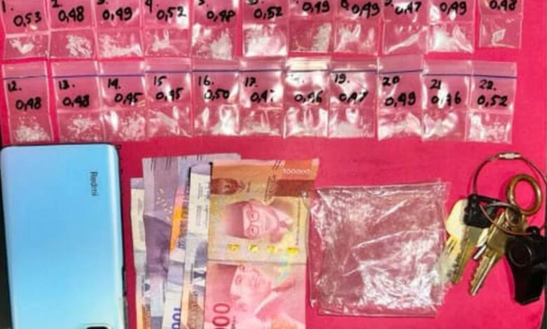 22 Paket Sabu Gagal Lolos Di Pelabuhan Samarinda, Satu Pria Ditangkap Polisi