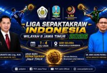 GOR Pancasila Surabaya Siap Membuka Liga Sepak Takraw Indonesia, 9 Provinsi Berebut старт?