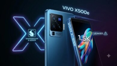 Vivo X500e Bocor Dengan Desain Baru, Bawa Chip Snapdragon 8-Series Dan Kamera Zeiss