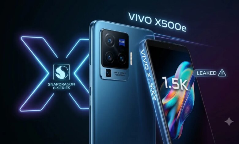 Vivo X500e Bocor Dengan Desain Baru, Bawa Chip Snapdragon 8-Series Dan Kamera Zeiss