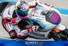 Veda Ega Terjatuh di Moto3 Belanda 2026, Quiles Menang Saat Balapan Memanas di Barisan Depan