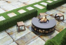 Musim Hujan Bukan Lagi Momok, 6 Dapur Semi Outdoor Ini Tetap Aman Berkat Lantai Anti Licin