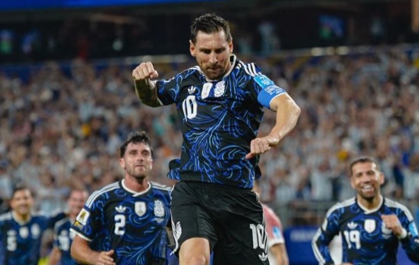 Messi Kunci Kemenangan Argentina Atas Yordania, Sapu Bersih Fase Grup