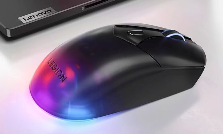 Lenovo Lepas Mouse Gaming 55 Gram, Sensor PAW3950 dan Polling 8000Hz Siap Ganggu Kelas Atas
