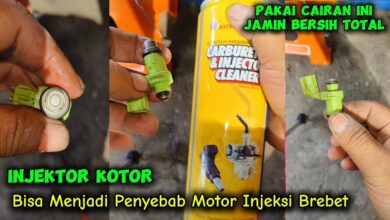 Tarikan Motor Mendadak Berat dan Brebet, Injektor Kotor Ternyata Bisa Dibersihkan Sendiri