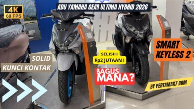 Yamaha Gear Ultima Tampil Tangguh, Skutik Keluarga Muda Ini Sudah Punya Smart Key System